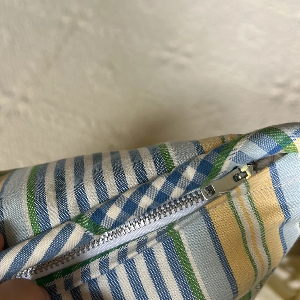 Custom Plaid Print Decorative Pillow